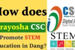 Prayosha CSC promote STEM education