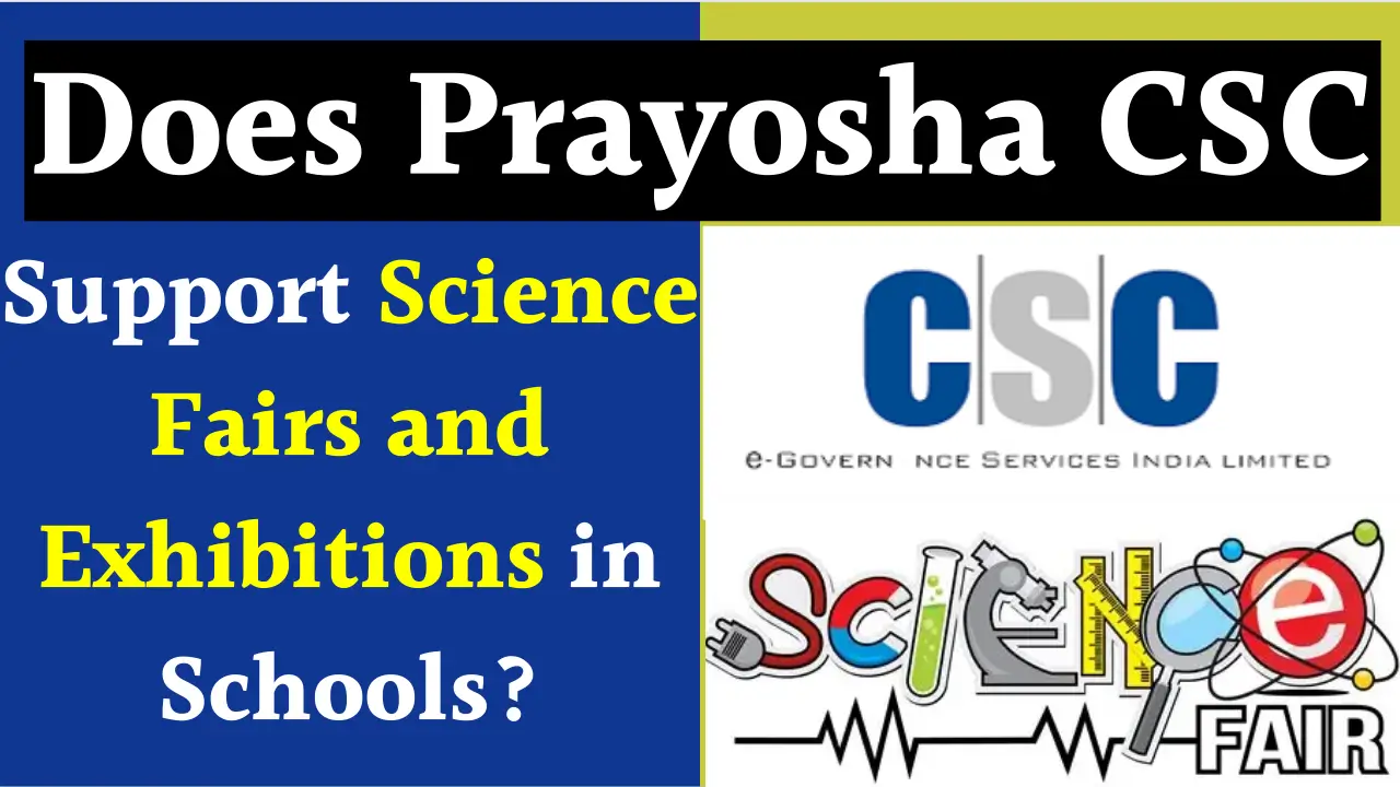Science Fairs and Exhibitions at Prayosha CSC