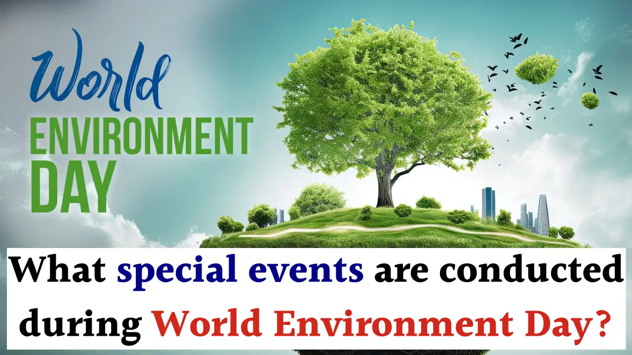 Special events during World Environment Day