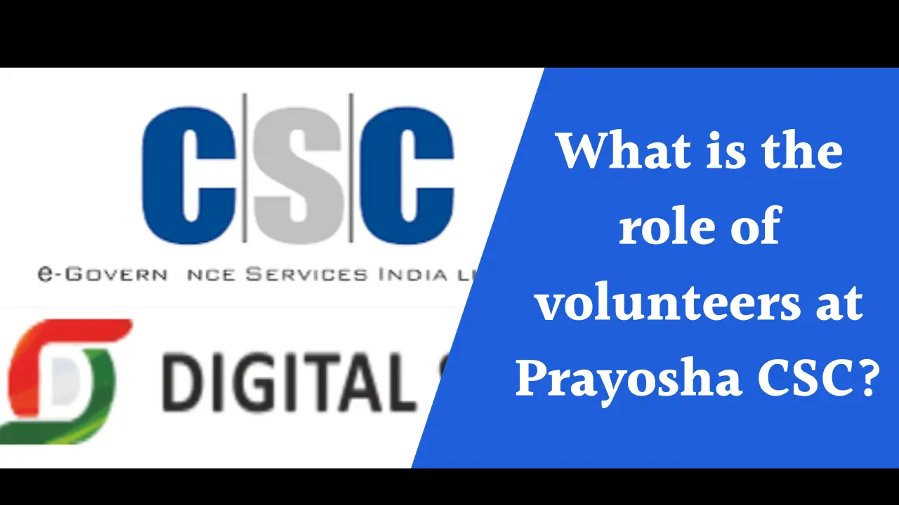 volunteers at Prayosha CSC